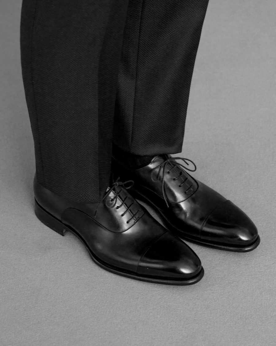 マルニ白黒本革靴　イタリア製