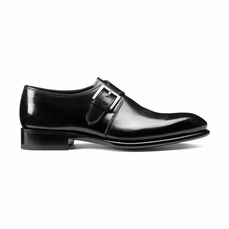 サントーニ SANTONI シングルモンクストラップ バックル Uチップ 革靴 楽天市場】サントーニ（チップデザイン（靴）モンクストラップ,U
