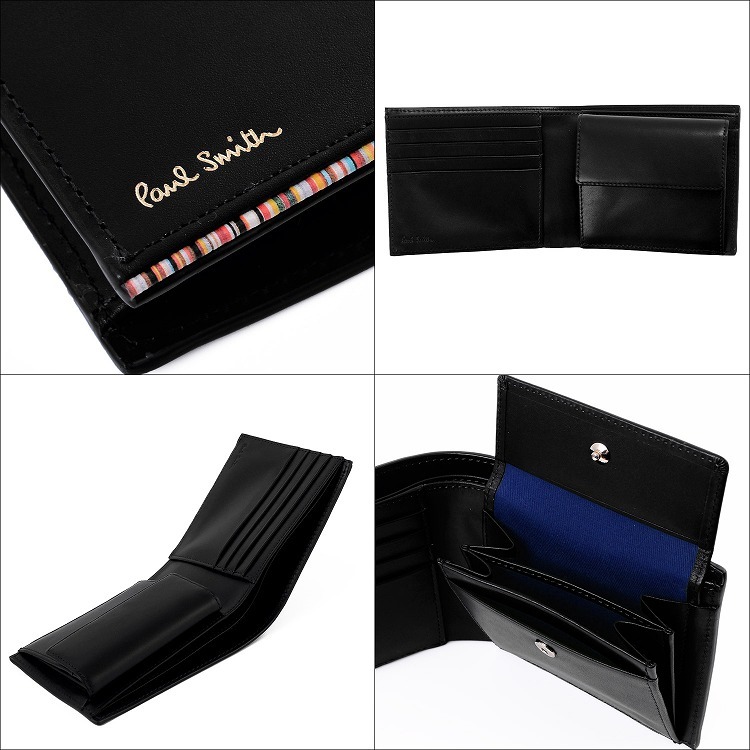 美品】ポールスミス Paul Smith 二つ折り財布 PSC762 ポール
